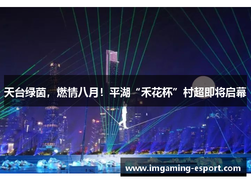 天台绿茵，燃情八月！平湖“禾花杯”村超即将启幕